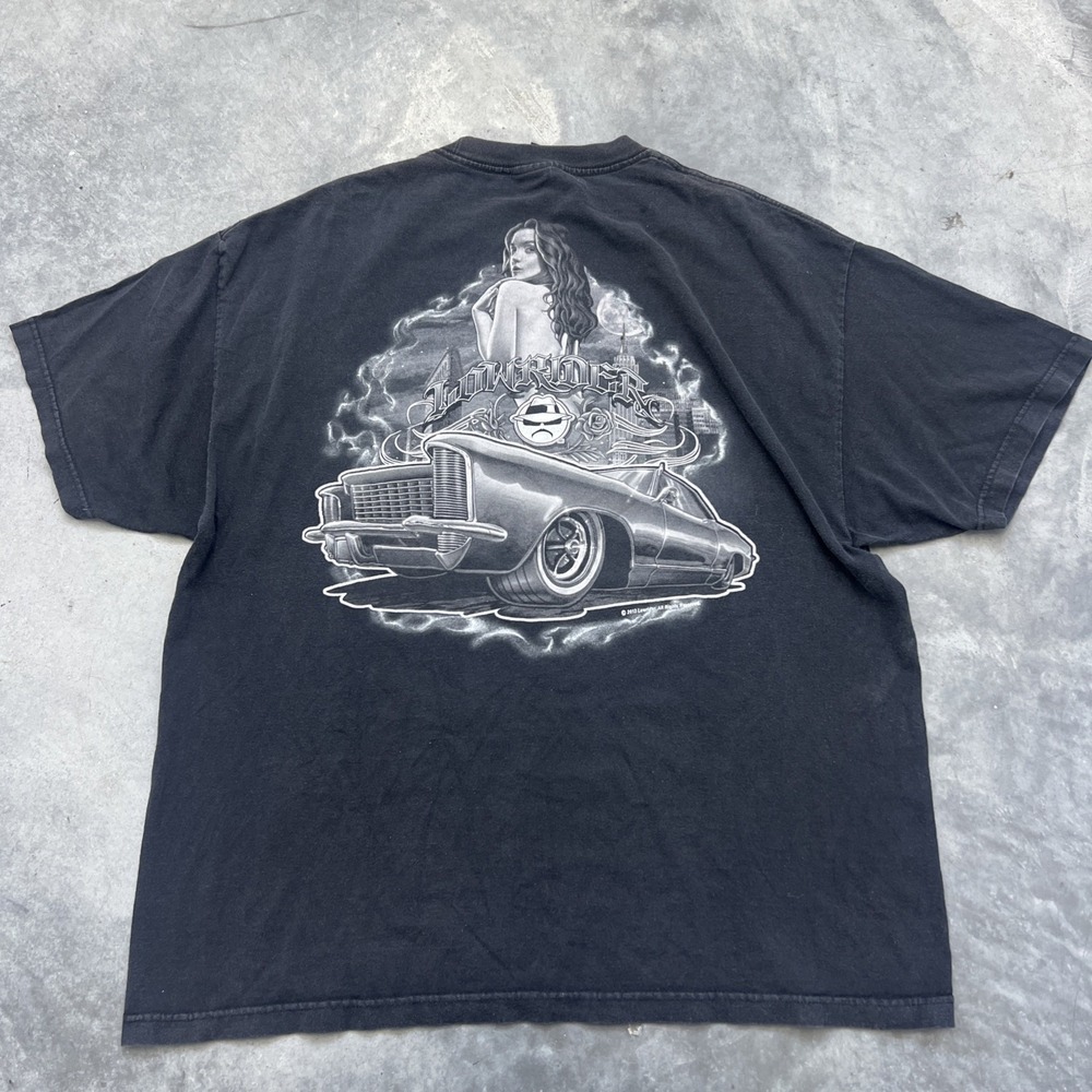 Lowrider Shirt 2XL 90s 00s Y2k Chicano Classic Car Cruisin The Streets Tee